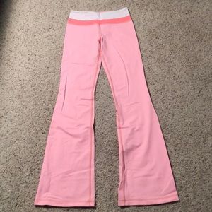 Pink Lululemon Yoga Pants